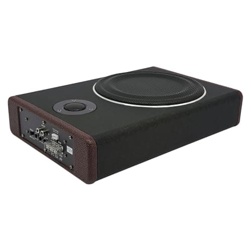 Image of NiuLifeya 600w 8 Inch Underseat Car Subwoofer Low Profile Stereo System Audio Speaker Bass Boost 0-12db 360° Surround Sound For Most Kinds Of Vehicles Such As Cars, Vans, Jeeps, Suvs