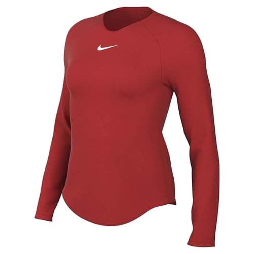 Image of NIKE AV2610-657 Dri-FIT Park First Layer T-Shirt Women's University RED/White Size S