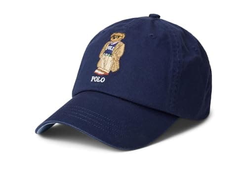 Image of Polo Ralph Lauren Men's Polo Bear Cap, Newport Navy, One size