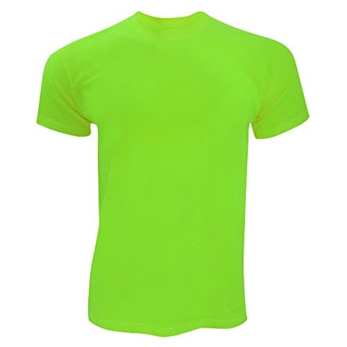 Image of Fruit of the Loom Screen Stars Mens Original Short Sleeve T-Shirt (L) (Lime)