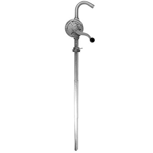 Image of TERAPUMP Tough Built Steel Cast Iron Rotary Manual Hand Circle Action Pump for Diesel Oil Other low to medium NOT water based liquid Media