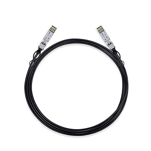 Image of TP-Link TL-SM5220-3M | 3 Meter/ 10 Feet 10G SFP+ Direct Attach Cable (DAC) | Passive Twinax Cable | 10GBASE-CU SFP+ to SFP+ Connector | Plug and Play | LC Duplex Interface