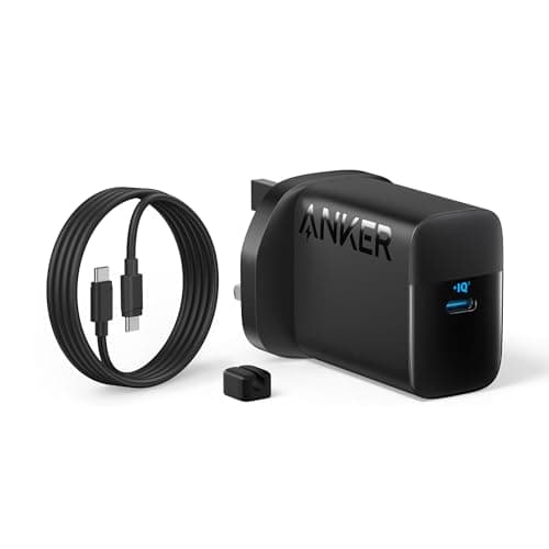 Image of 45W USB C Charger, Anker PPS Fast Charger with Cable, Laptop Compatible, Super Fast Charging 2.0 for Samsung Galaxy S24 Ultra/S24/S23+/Note20, iPhone, Pixel, and More (5 ft USB C to C Cable Included)