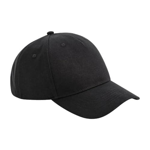 Image of Beechfield Unisex B15 Ultimate 5-Panel Cap in Black - One Size Fits All - Black