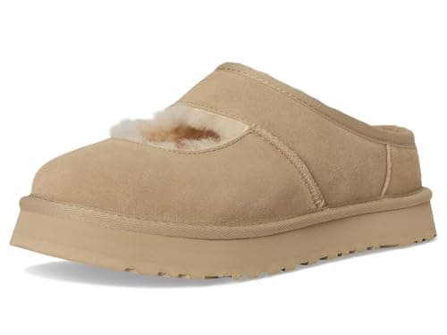 Image of UGG Unisex Child Kids K Bea Mary Jane Slippers, Mustard Seed, 13, Mustard seeds, 5 UK