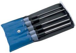 Image of Draper 19674 5 Piece 200mm Parallel Pin Punch Set