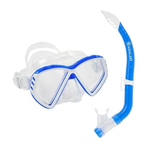 Image of Aqualung Cub Combo Sn - Snorkeling Mask and Snorkel Set for Children Aged 6+, Comfortable, Durable, and Designed for Aquatic Adventures, Hypoallergenic