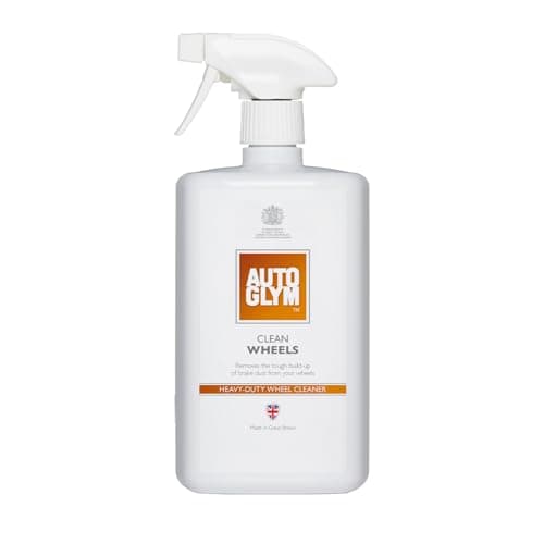 Image of Autoglym Clean Wheels, 1 Litre - Heavy Duty Car Wheel Cleaner, Removes Dirt, Break Dust & Metal Contaminants, Alloy Wheel Cleaner & Tyre Cleaning Spray