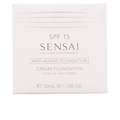 Image of Sensai Cellular Performance Cream Foundation Number CF13, Warm Beige 30 ml