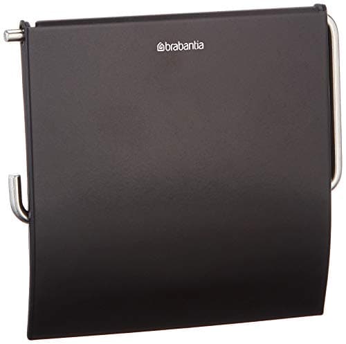 Image of Brabantia Toilet Roll Holder, Black Mat