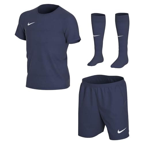 Image of NIKE CD2244-410 Nike Dri-FIT Park Sweatshirt Unisex Adult MIDNIGHT NAVY/MIDNIGHT NAVY/WHITE Size S