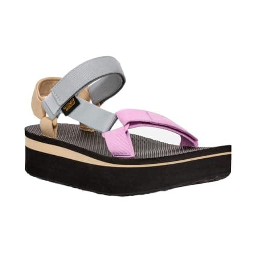 Image of Teva Women's W Flatform Universal Sandal, Unwind Multi, 5 UK