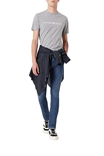 Image of Emporio Armani Jeans Man 8N1J061D85Z Blue, Denim Blue Ch, 2
