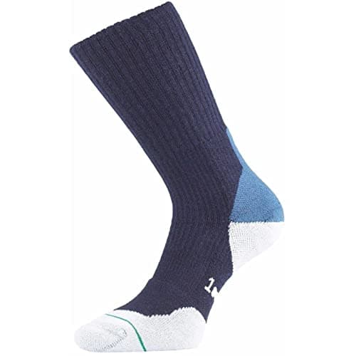 Image of 1000 Mile Fusion Mens Walking Socks, Color- blue, Color- Blue, Size- UK 6-8.5