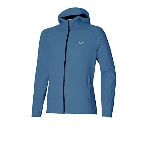 Image of Mizuno Men's Waterproof 20K ER Jacket - Blue - Size XL