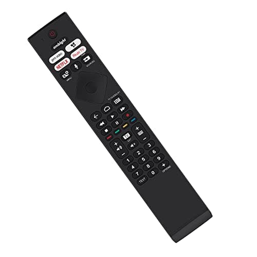 Image of VINABTY 398GM10SEPHN0004SY Voice Replacement Remote Control Compatible with Philips 4k Uhd Led Android TV 75PUS8807 43PUS8807 55PUS8807 50PUS8807 65PUS8807 50PUS8807/12 86PUS8807