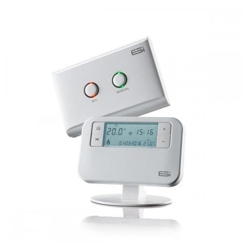 Image of ESI - Energy Saving Innovation Controls ESRTP4RF+ Wireless Programmable Room Thermostat, White