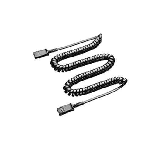 Image of Plantronics 38051-03 3 m QD - QD Extension Cable for Headset - Black