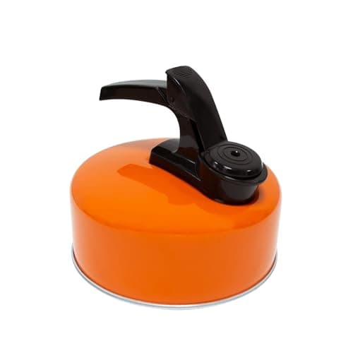 Image of Milestone Camping 63970 1L Whistling Camping Kettle/Durable and Lightweight/Pouring Spout and Heat-Resistant Handle/Ideal for Camping, Fishing, Workshops and Garages