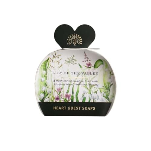 Image of English Soap Company Herritage Collection Hand Body Luxury Vegetable Scented Soap Bar (3x20g, Lily Of The Valley)