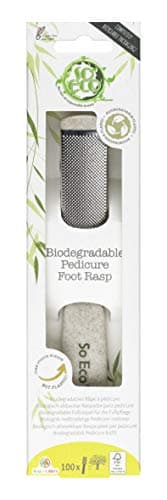 Image of So Eco Pedicure Foot Rasp - Biodegradable, Dual-Sided Callus File & Hard Skin Remover for Smooth Feet, Vegan, Cruelty-Free & Eco-Friendly Foot Care Tool