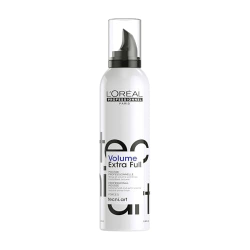 Image of L'Oréal Professionnel Tecni.ART Volumiser Hair Mousse, Volumiser Spray, Adds Volume and Hold To Fine Hair, 250ml
