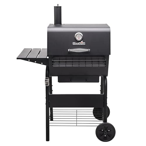 Image of Charbroil Charcoal M Barbecue, Adjustable Charcoal Grate, Expendable to form an Offset Smoker