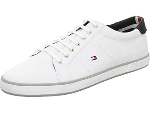 Image of Tommy Hilfiger Men’s Vulcanised Trainers, White (White), 13