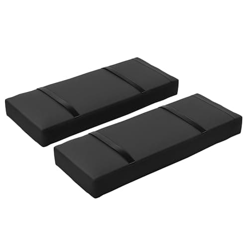 Image of Outsunny Parasol Weights Set of 2, Parasol Base Weights Bags, 25kg Fillable Sandbag Weights with Handles, Cantilever Umbrella Base Weights, Black