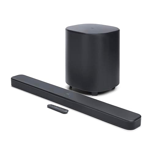 Image of JBL Bar 500MK2-5.1 Channel Soundbar System with Dolby Atmos, MultiBeam 3.0 and PureVoice 2.0, 750W with 10" Sub, Easy Sound Calibration and Works with Enabled Speakers
