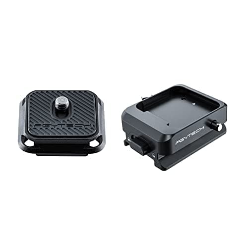 Image of PGYTECH Camera Quick Release Plate with Clamp for DJI Ronin Stabiliser, Arca Swiss Quick Release Plate Compatible with DJI RS4 / RS4 Mini / RS3 Mini/RS 3 Pro/RS 3 / RS 2 / RSC 2