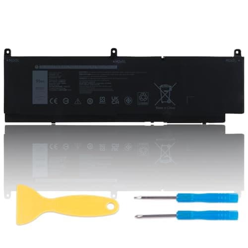 Image of PKWVM Battery Replacement for Dell Precision 7550 7560 7750 7760 Mobile Workstation P44E P93F P44E001 P44E002 P93F001 P93F002 C903V CR72X 17C06 0CR72X 0447VR 068N03 453-BBCQ 11.4V 95Wh