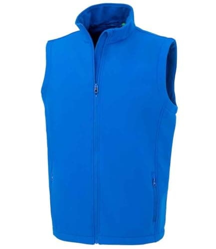 Image of PROSTYLE SPORTS Men's Softshell Gilet Bodywarmer (UK, Alpha, L, Regular, Regular, Royal Blue)