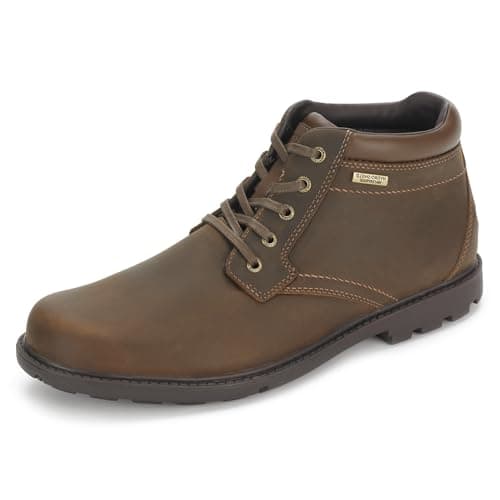 Image of Rockport Men's SS Plain Toe Boot, 13.5 UK, Tan