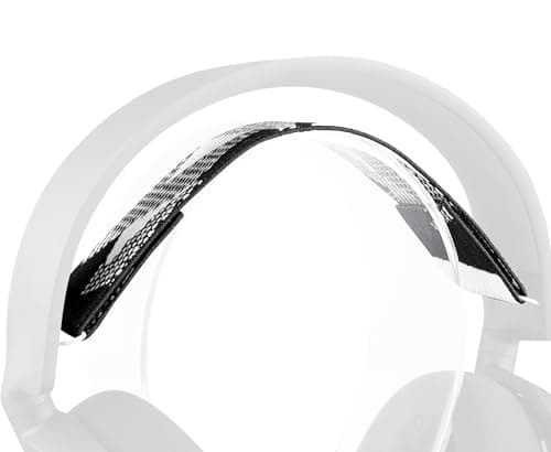 Image of SOULWIT Flexible Fabric Replacement Headband for SteelSeries Arctis 3/Arctis 5 (Do Not Fit Other Arctis) Headset, Headphones Replacement Band, Headstrap Head Cushion Pad Repair Part - Black Grid