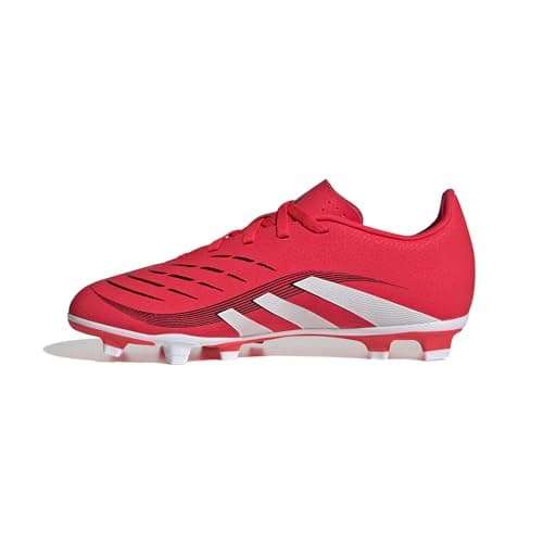 Image of adidas Unisex Club Firm Ground/Multi Ground Football Boots Kids, Lucid Red/Cloud White/Core Black, 5 UK
