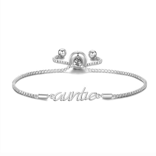 Image of Philip Jones Silver Plated Auntie Bracelet Created with Zircondia® Crystals