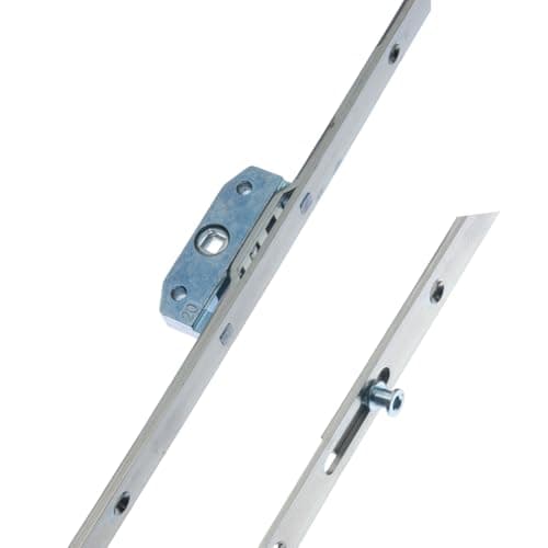 Image of Espagnolette Bar Window Lock – High-Security Multipoint Locking System for uPVC, Timber & Aluminium Windows, Chrome Finish, Weather-Tight Seal (400mm x 20mm)
