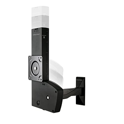 Image of Ergotron – Glide Wall Mount LD-X, VESA TV Wall Mount – for Monitors or TVs Up to 42 Inches, 5.4-13.6kg – Black (61-113-085)