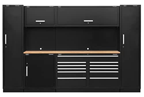 Image of Sealey Premier 3.55m Storage System - Pressed Wood Worktop APMSCOMBO7W