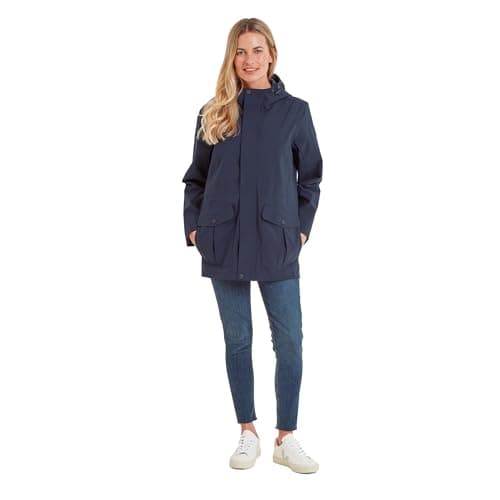 Image of TOG24 Burradon Womens Waterproof Jacket. Waterproof, Windproof And Breathable For Great Performance In The Great Outdoors. Tough Ripstop Fabric And DWR Coating. Make It Part Of Your Wardrobe.