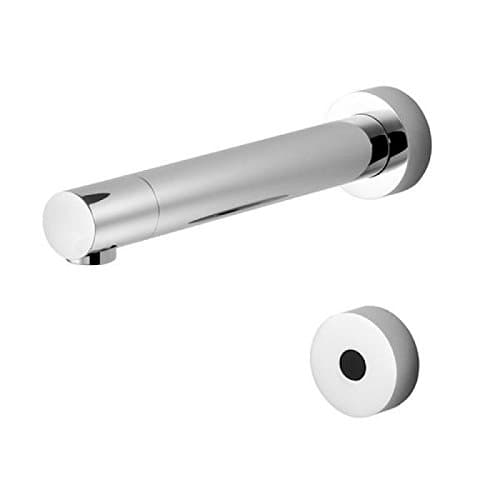 Image of Armitage Shanks Sensorflow 21 mains powered panel mounted basin tap 230mm spout. A4183AA