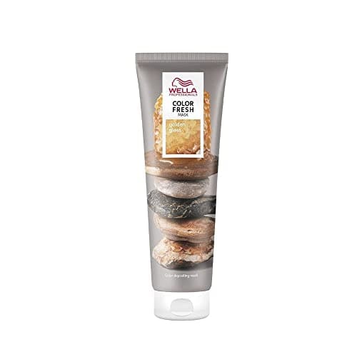 Image of WELLA 2 x Wella Professionals Color Fresh Semi-Permanent Hair Mask 150ml - Golden Gloss