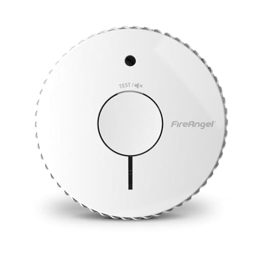 Image of FireAngel Optical Smoke Alarm - FA6615-R 10-Year Smoke Alarms for Home, Caravan with 5-Year Batteries - Smoke Detector Fire Alarm - ST-625 Replacement