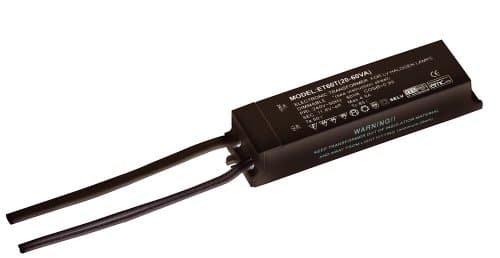 Image of Saxby Black 12V Low Voltage 20W-60W Dimmable Transformer