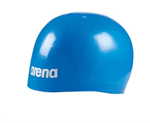 Image of Arena Unisex Molded Pro II USA Swim Cap for Adults Comfortable Tight Fit Pool Training and Racing Swim Accessory, Royal, One Size