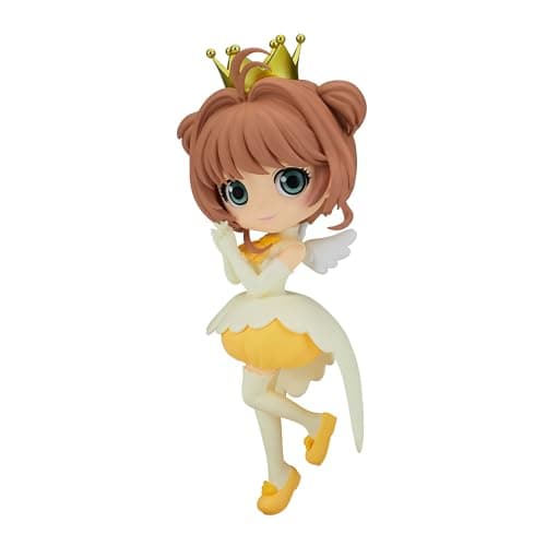 Image of Banpresto BP19532 Figure Q Posket Sakura Kinomoto Cardcaptor Sakura Clow Card Volume 2, 14 cm, Multicoloured