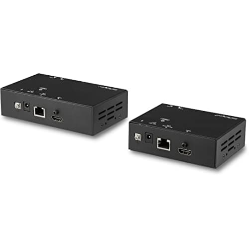 Image of StarTech.com HDMI Over CAT6 Extender - Power Over Cable - 4K 60Hz Up to 70m / 230 ft - 1080p 60Hz up to 100m / 328 ft (ST121HDBT20L)