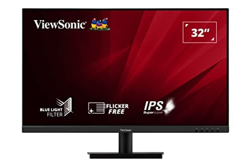 Image of ViewSonic VA3209-2K-MHD 32-inch 2K QHD IPS Monitor, 75Hz VRR, HDR10, with HDMI, DisplayPort, Integrated Speakers