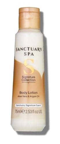 Image of Sānctuary Spa | Signature Collection Body Lotion with Aloe Vera and Argan Oil | 75mL